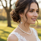 Golden Drop Earrings