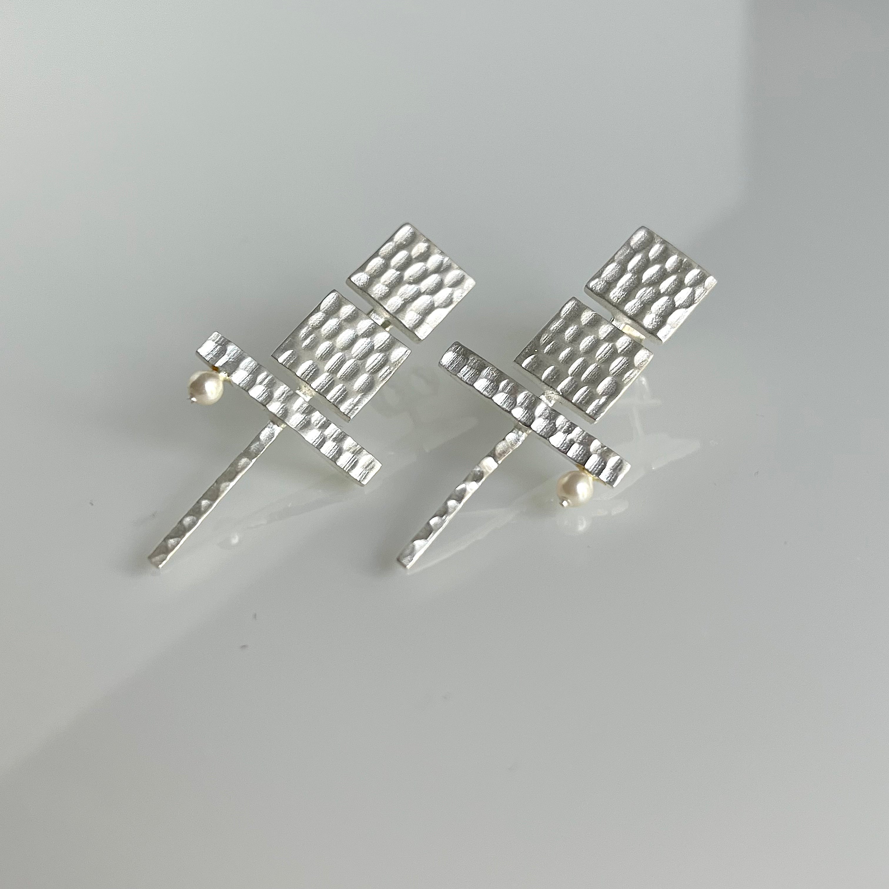 Pearl Strata Earrings