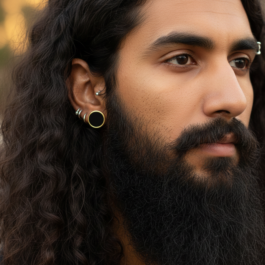 Lunar Eclipse Earrings