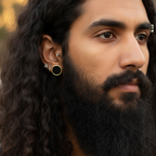 Lunar Eclipse Earrings