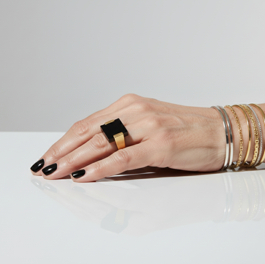 Midnight Edge Ring – Reborn from Sweden