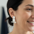 Pearl Strata Earrings