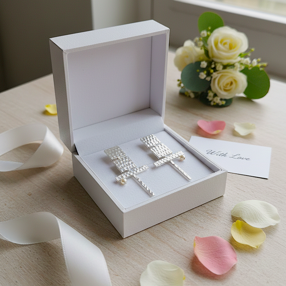 Pearl Strata Earrings