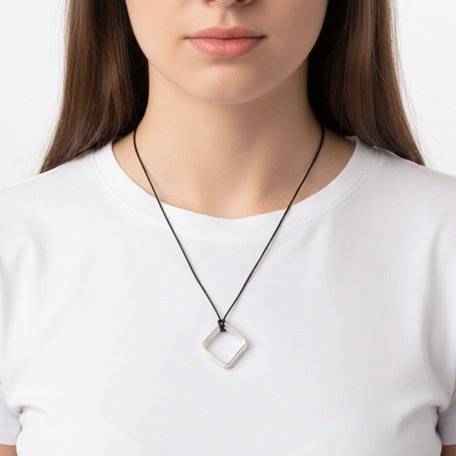 The Trio Frame Pendant